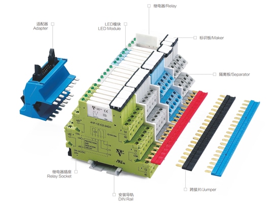 Relé miniatura de potencia intermedia WENZHOUJINHONG