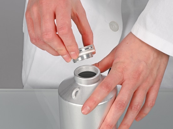 Botella de transporte aluminio UN (Bürkle GmbH)
