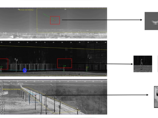 Solución de sistema de monitoreo de seguridad perimetral