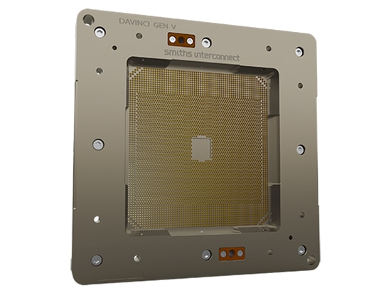 Smiths Interconnect lanza el zócalo de prueba de próxima generación "DaVinci Gen V