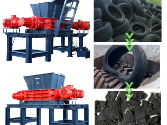 [En Stock] Trituradora de Neumáticos en California – Serie Enerpat MSB-E para Reciclaje Eficiente de Llantas Usadas