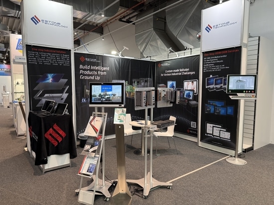 Escaparate de Estone Technology en All About Automation Heilbronn 2025