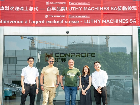 Centenarian Luthy Machines y Conprofe estrechan lazos mediante un acuerdo estratégico mejorado para impulsar las soluciones de relojería por ultrasonidos de alta gama