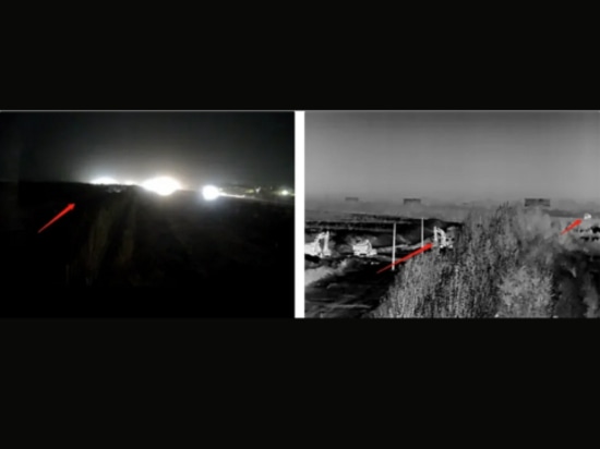 Cámara Normal VS Cámara Térmica en la Noche Oscura