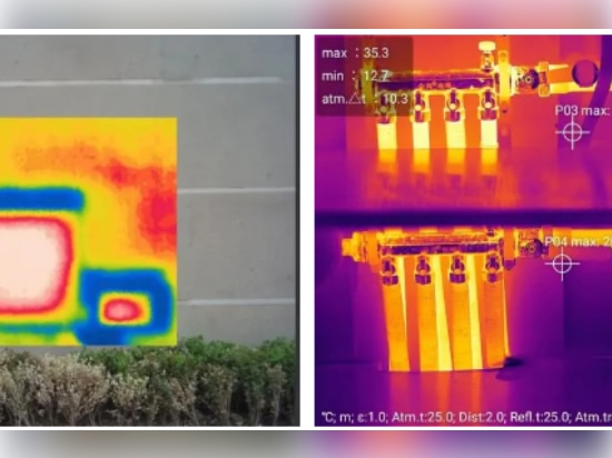 Las cámaras termográficas de infrarrojos se utilizan en la eficiencia energética de edificios y la detección de peligros ocultos