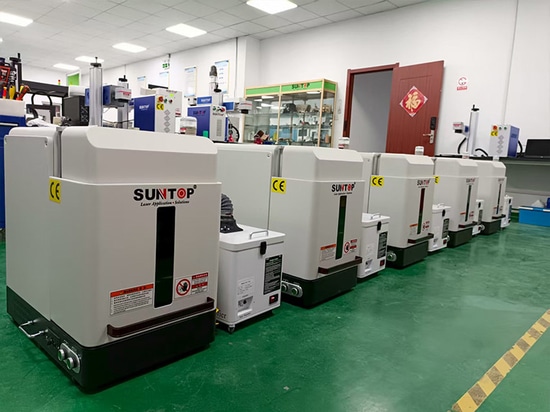 Envío de la máquina de marcado láser cerrada adquirida por el gobierno de Omán