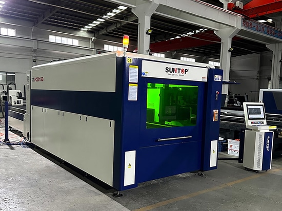 Máquinas de corte por láser Suntop instaladas con éxito y listas para su envío a clientes alemanes