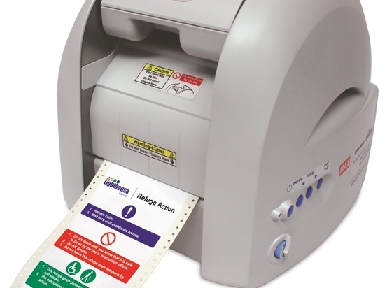 Etiquetas de seguridad multicolor... es muy fácil con nuestras plantillas prediseñadas (que también puedes modificar para adaptarlas a tus necesidades)