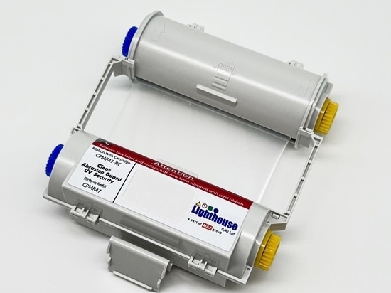 Cinta de seguridad UV transparente con protección contra la abrasión (CPMR47 - recarga y CPMR47-RC - cartucho con recarga - solo 100 mm)