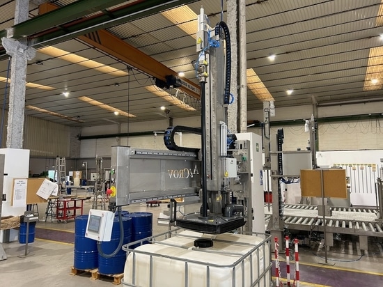 Llenadora semiautomática SP1 para productos corrosivos