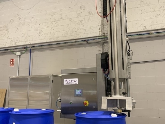 Máquina semiautomática LSB para llenar bidones