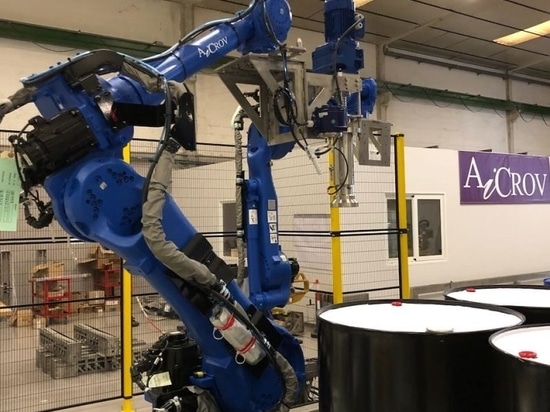 Planta automática de llenado de bidones