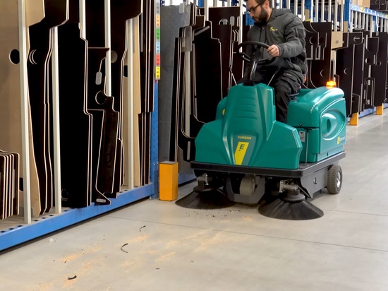 Limpieza de fábricas y talleres, en el sector del equipamiento profesional para furgonetas