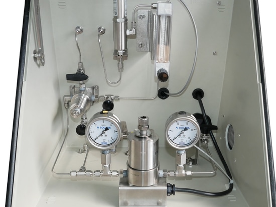 Muestreo de CO2 licuado procedente de la digestión anaerobia