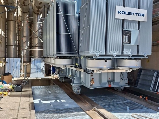 Nuevo proyecto de Sonec para un sitio hidroeléctrico : cubierta Exticov LHD instalada
