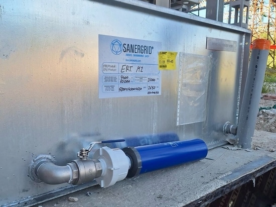 Instalación rápida del sistema de retención ERT MODULO de Sanergrid en un transformador eléctrico