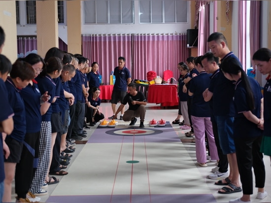 Actividad del equipo de curling