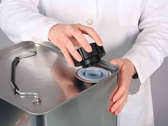 Bomba para disolventes para bidones de hojalata, accionamiento manual (Bürkle GmbH)