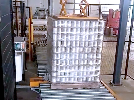 Mejorando la protección de palets para conservas alimentarias