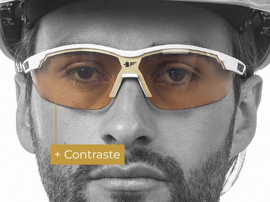 Gafas de seguridad con el Filtro CX+ otra versión del Filtro Cooper