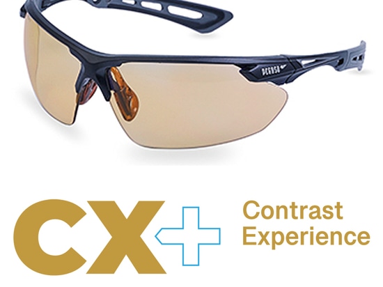 Gafas de seguridad con el Filtro CX+ otra versión del Filtro Cooper