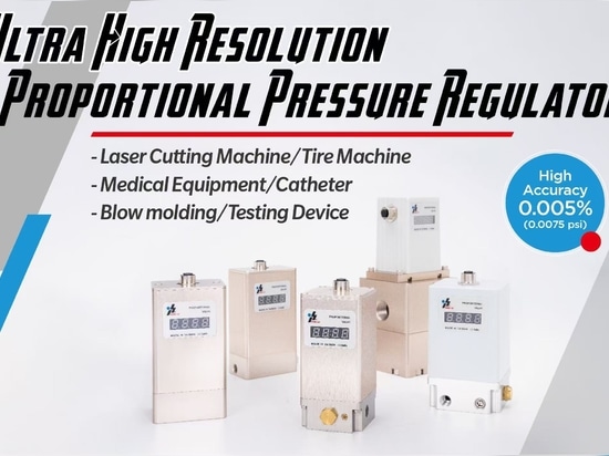 Regulador de presión proporcional — Control electrónico de precisión de la presión