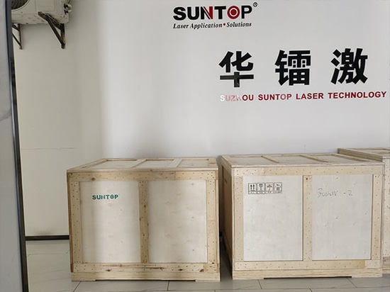 SUNTOP envía 2 soldadoras láser 4 en 1 de 3000 W tras superar con éxito las pruebas