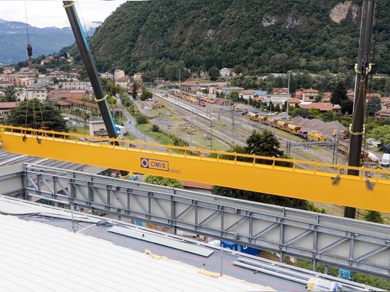 Instalación de una grúa puente de 36 metros en una fábrica de papel
