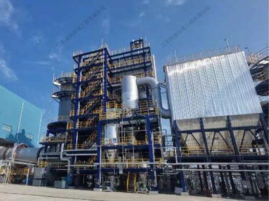 Incinerador avanzado de horno rotatorio para el tratamiento de residuos peligrosos