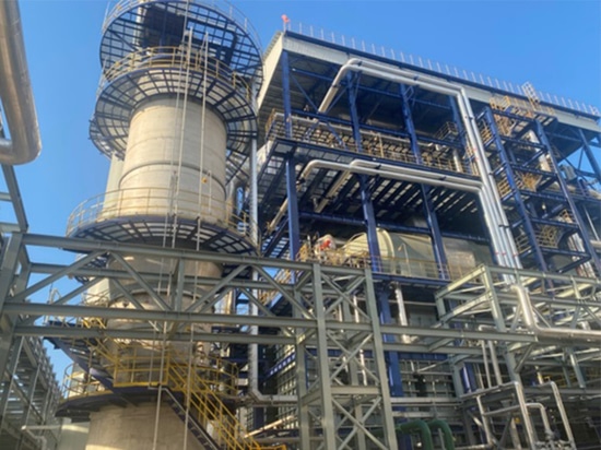 Oxidador térmico regenerativo EPC de Ruiding para una planta de anhídrido maleico de 150.000 t/año Tratamiento de aguas residuales y gases no gaseosos