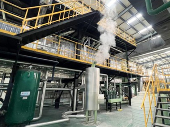 Tratamiento de gases de escape de fibra de carbono RTO + TO 62700Nm³/h