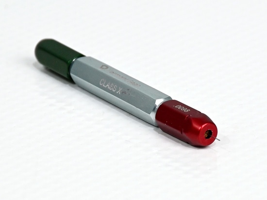 Pasador calibrado: 250 µm / 150 µm
