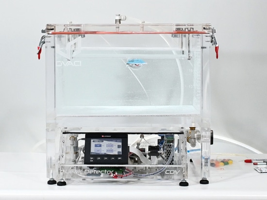Muestra de control para pruebas de integridad de envases