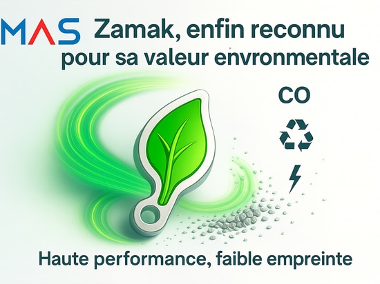 Zamak: La huella de carbono revisada oficialmente a la baja en la base de datos Ecoinvent