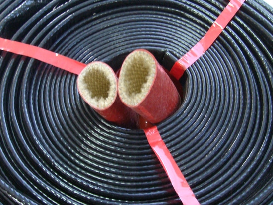 Proteja sus sistemas críticos con mangas ignífugas de fibra de vidrio recubiertas de silicona