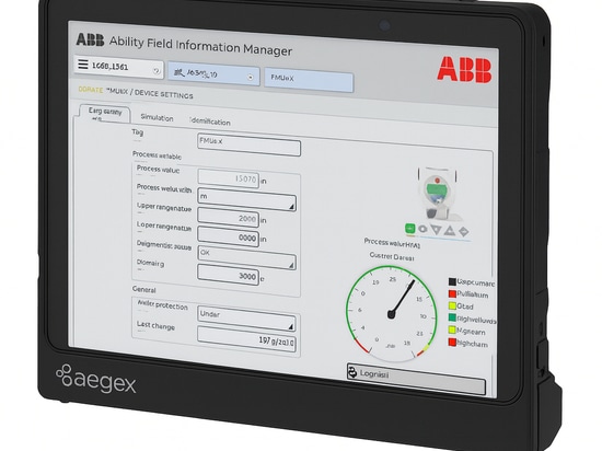 El gestor portátil de dispositivos de ABB ya está disponible para zonas peligrosas
