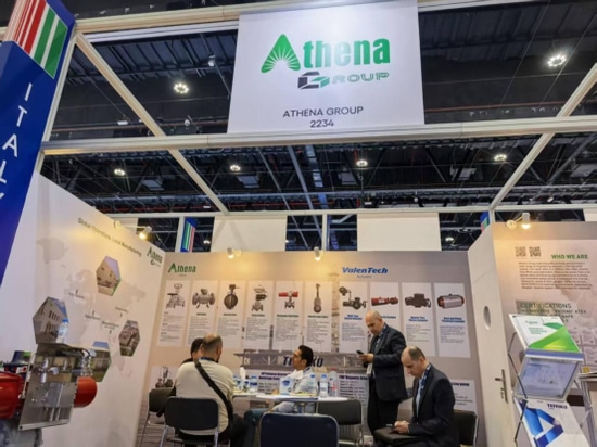 De las válvulas a los actuadores: Las soluciones integradas de Athena acaparan la atención en ADIPEC 2025