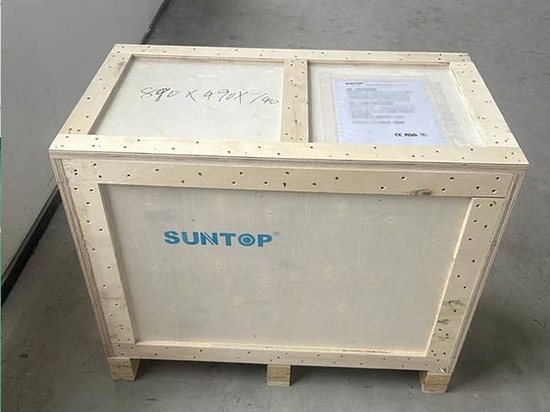 SUNTOP entrega una máquina de soldadura láser portátil integrada y refrigerada por aire personalizada a España