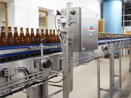 En la cervecería Erdinger – línea de embotellado, con EDL1