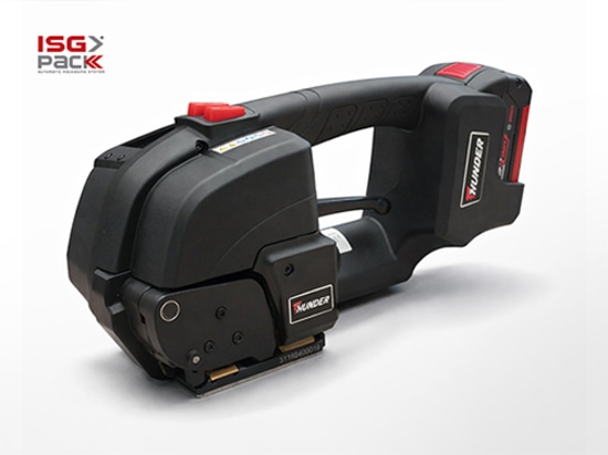 Flejadora ergonómica Thunder para logística y producción