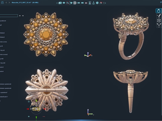Gravotech presenta 3DESIGN V13: una nueva referencia en el diseño de joyería de gama alta