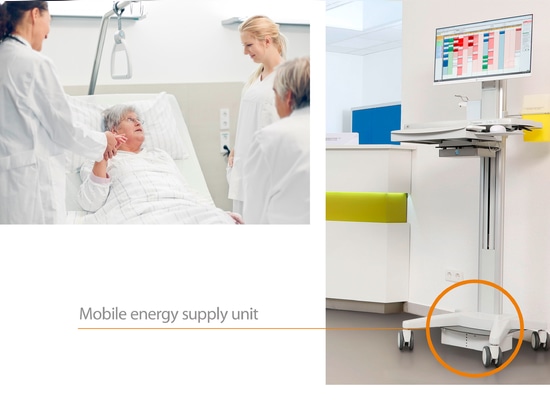 Eficiencia silenciosa: Soluciones energéticas a medida para los carros de hospitalización digitales de la sanidad moderna