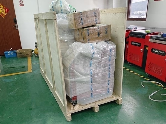 Entrega satisfactoria de una soldadora láser portátil 4 en 1 de 6 kW en Bangladés
