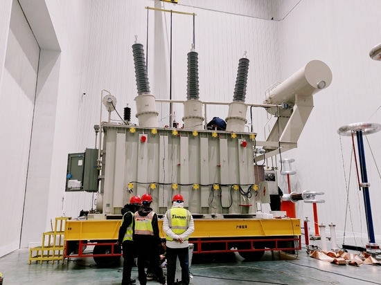 Tianan Transformer exporta a Ruanda: los transformadores de potencia de 110 kV superan la prueba de aceptación en fábrica de EDCL/EUCL, Gri de apoyo