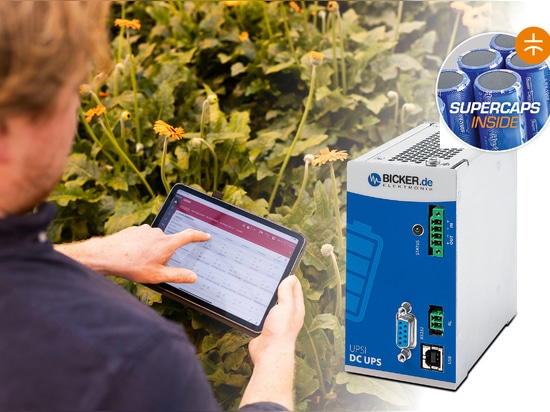 Resistencia en horticultura: Soluciones SAI de CC sin mantenimiento para ordenadores inteligentes de invernadero