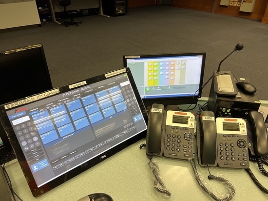 Sistema de comunicación por voz KNTECH para el área de control de Hong Kong Tsing Sha