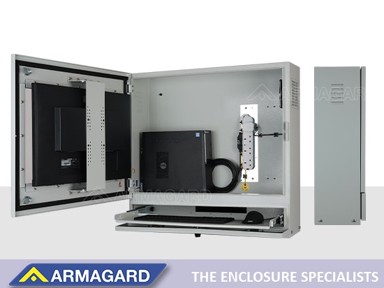 Presentamos El Nuevo Armagard Gabinete Para Ordenador A Prueba De Polvo Industriales De 27 Pulgadas