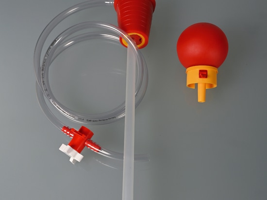 Bomba manual OTAL® con manguera y llave de paso (Bürkle GmbH)