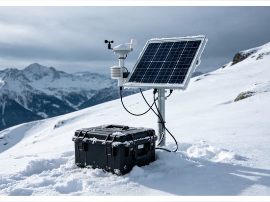 Batería de almacenamiento de energía para monitorización al aire libre a gran altitud