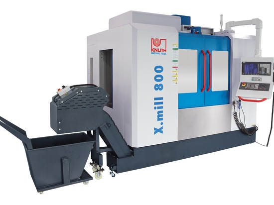 Nueva serie X.mill: centros de mecanizado verticales de KNUTH
